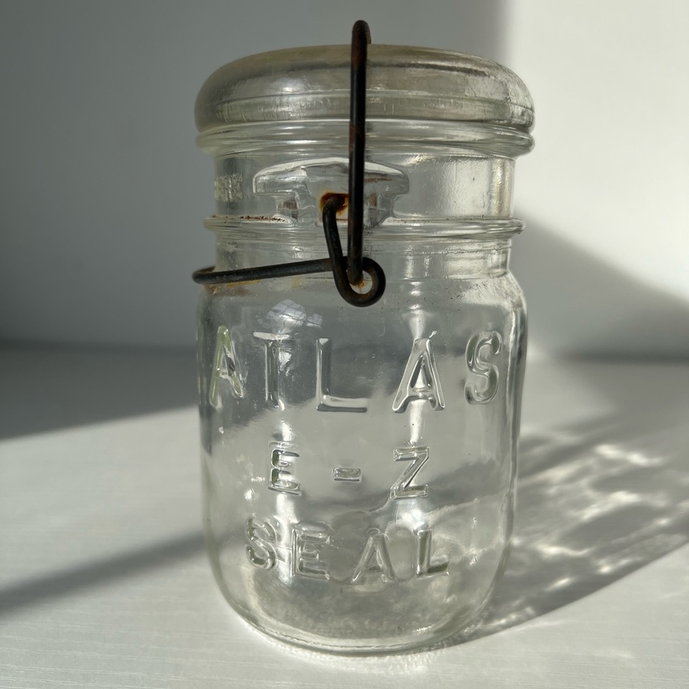 Vintage Glass Jar